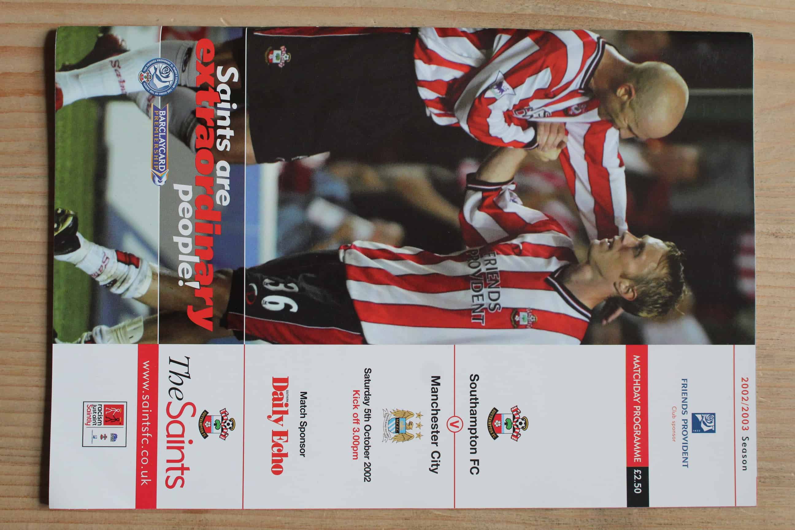 Southampton FC v Manchester City FC